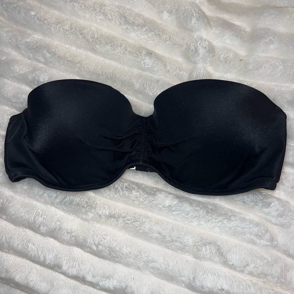 Victoria Secret Swim Black Bathing Suit Top
